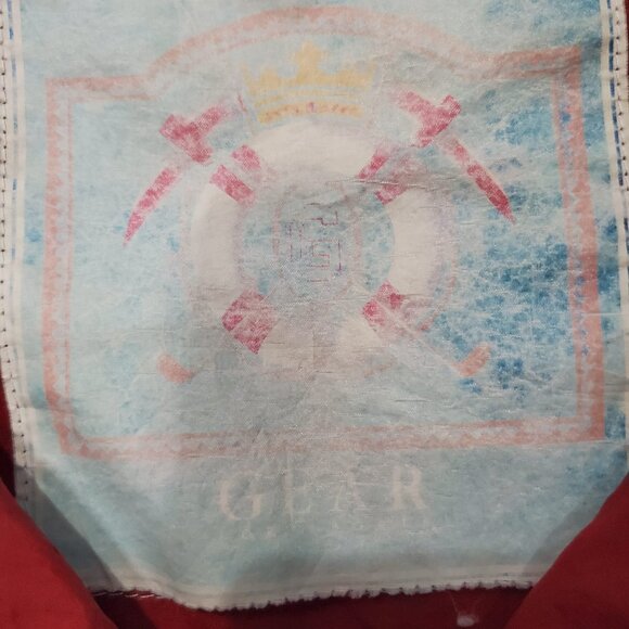 Vintage Gear For Sports Blue Pull Over Jacket 1/4 Zip Pockets Windbreaker - Picture 5 of 8